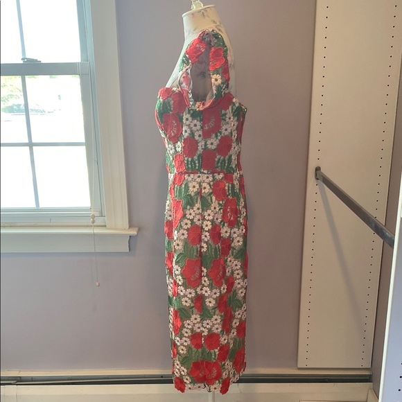 Dress the Population Tara off the shoulder dress size L - Picture 9 of 16